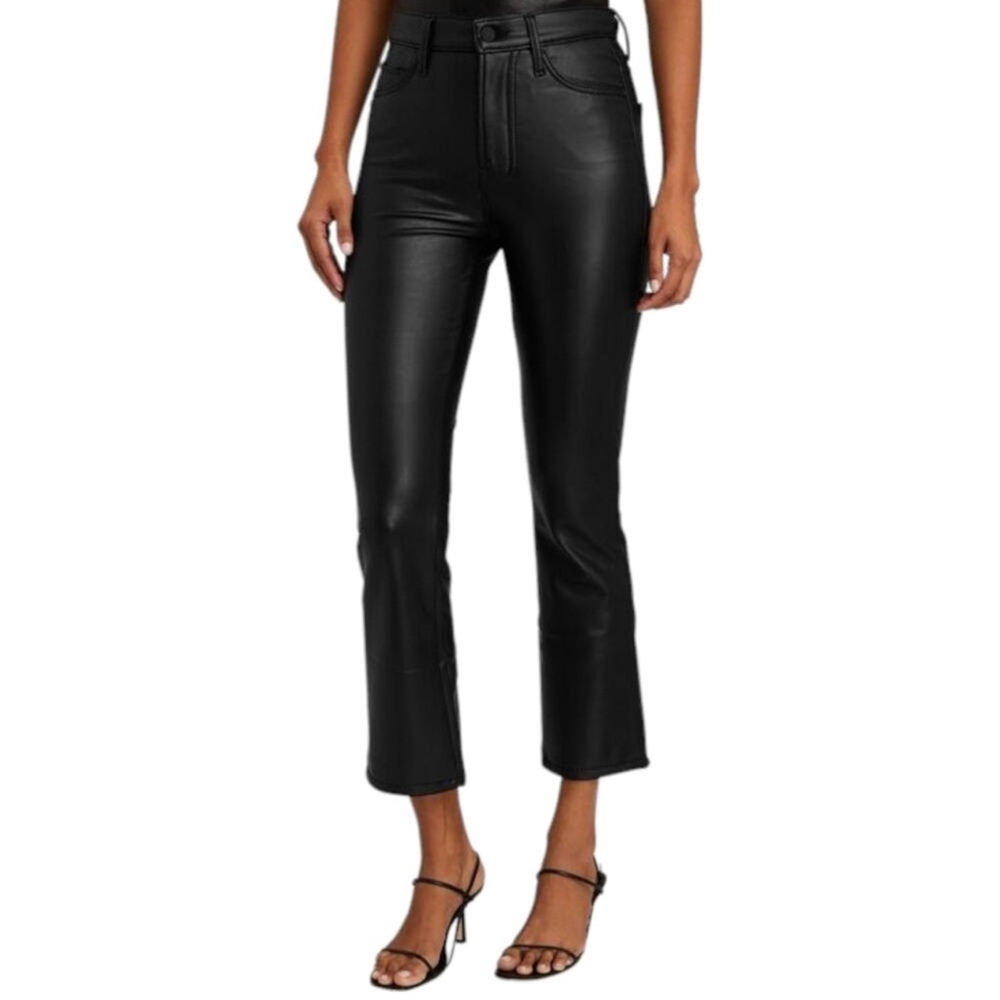 Mother Faux leather pants: The Insider Ankle 28 NWT